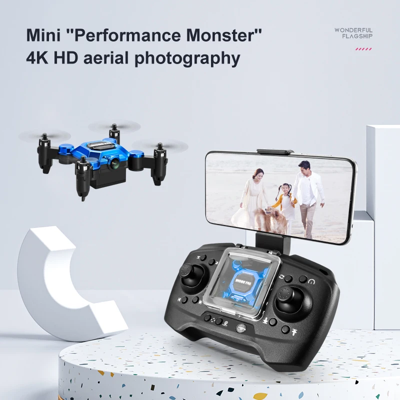 Drone Video Production - K04 Mini Folding Storage Aircraft Mini