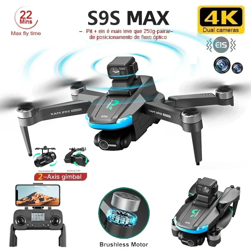Drone Mapping - NEW S9S MAX MINI Drone 4K