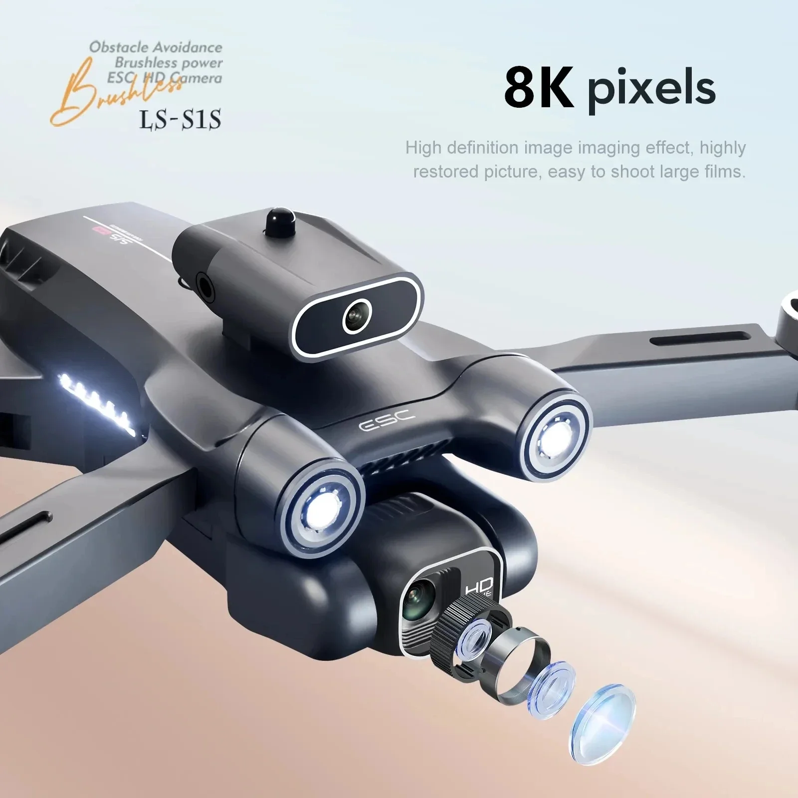 New S1S 5G GPS Drone Camera 8K - Drone Surveying review and price