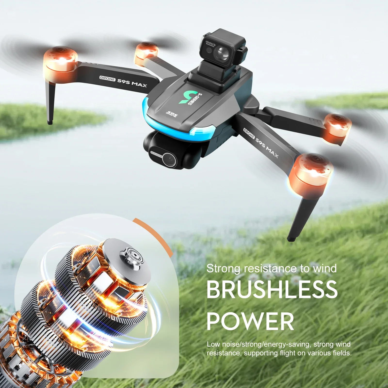 NEW S9S MAX MINI Drone 4K 2-Ax - Drone Mapping review and price