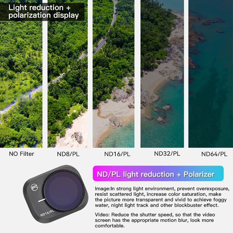 RCSTQ For DJI Mini 3 Pro Filte - Drone Video Production review and price
